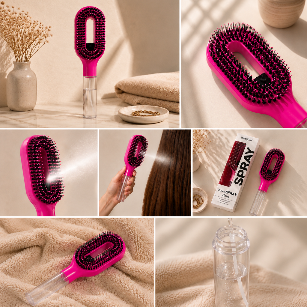 Brosse Spray 2 en 1