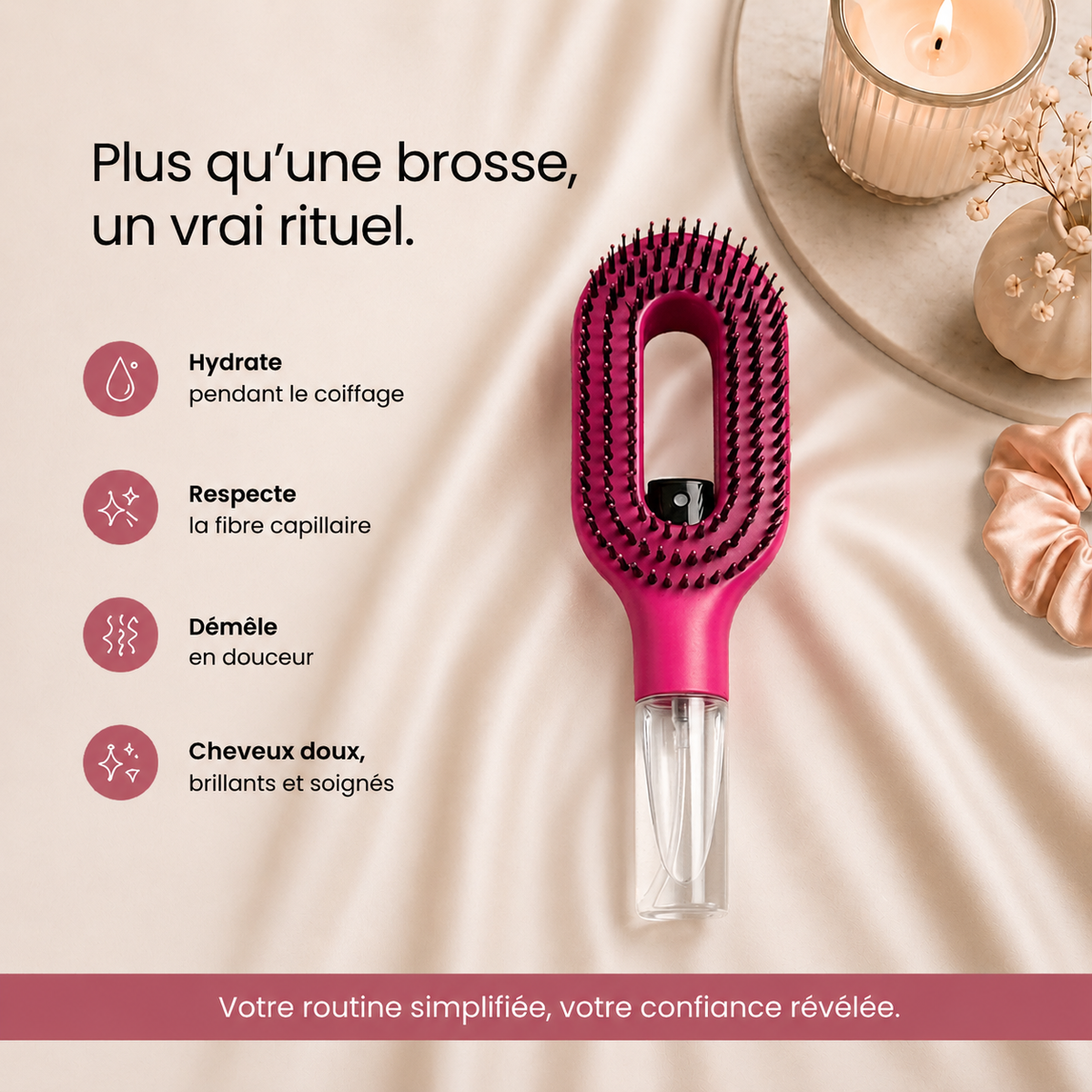 Brosse Spray 2 en 1