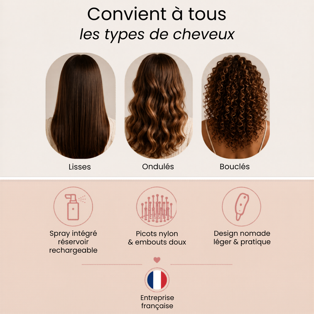 Brosse Spray 2 en 1