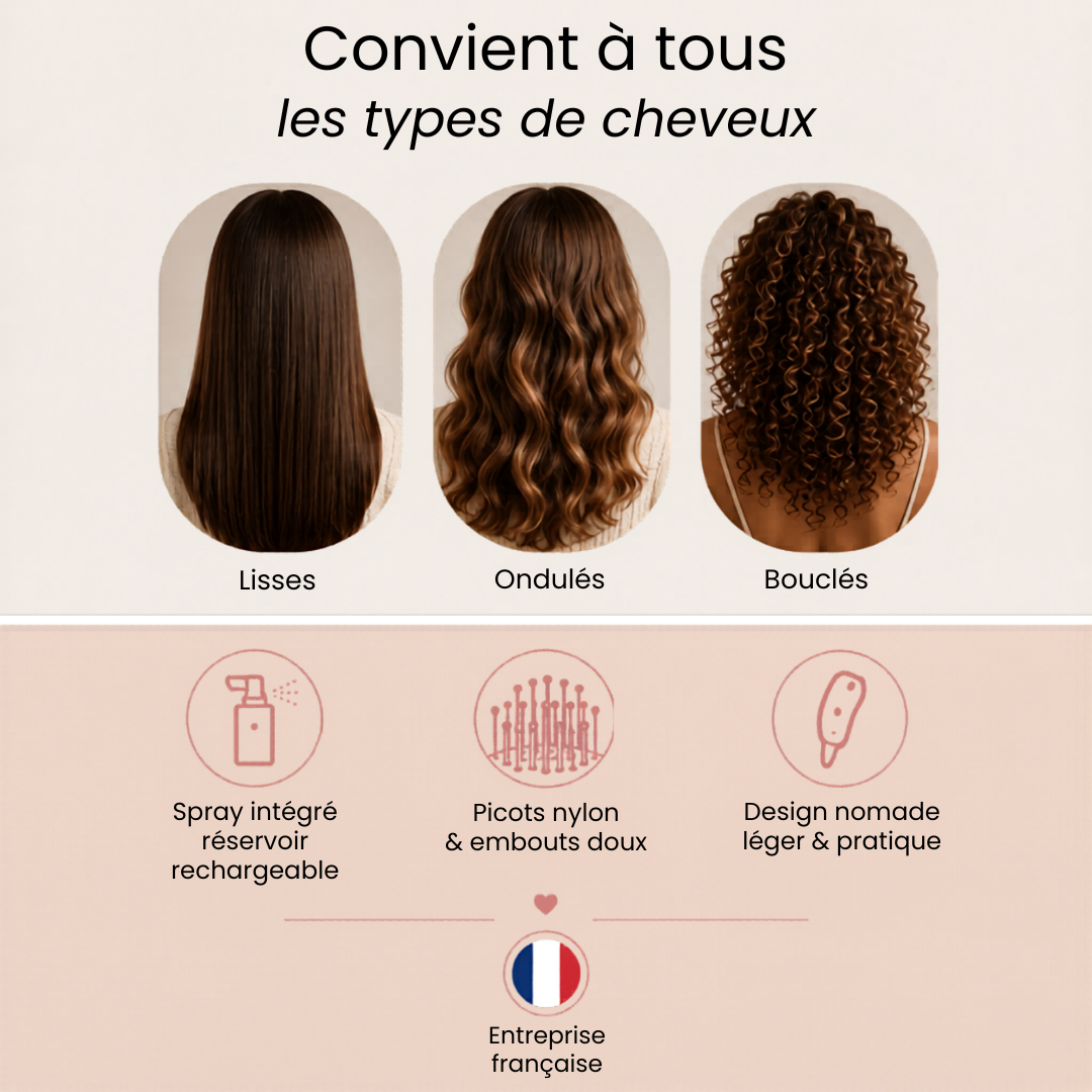 Brosse Spray 2 en 1