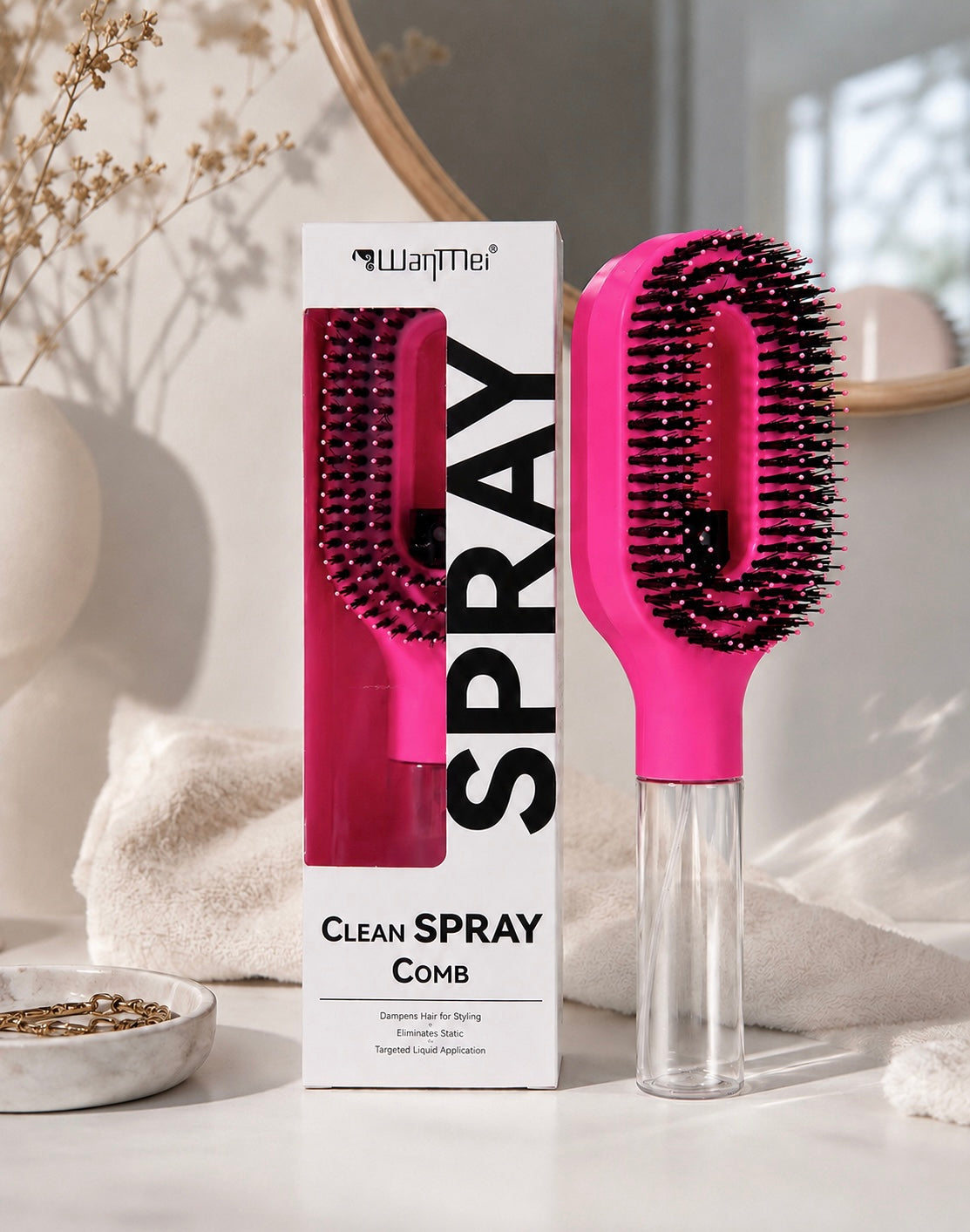 Brosse Spray 2 en 1