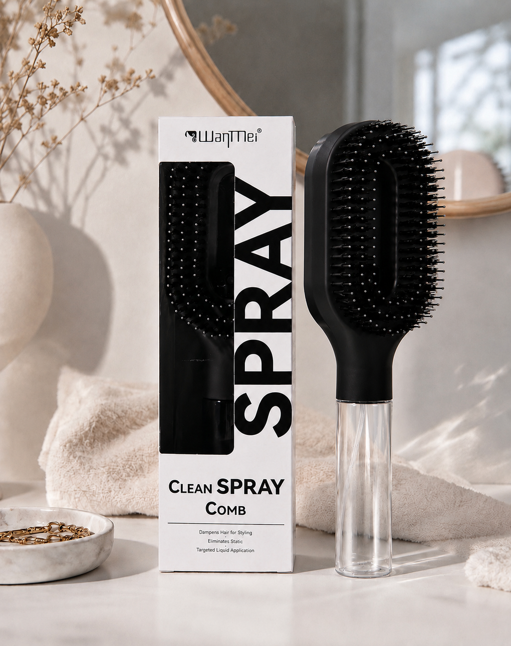 Brosse Spray 2 en 1